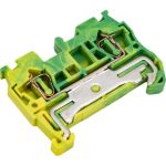 Клеммная самозажимная колодка EKF JXB-ST-2.5, земля 50 шт PROxima plc-jxb-st-2.5-pen (артикул 16360209) – фото 1