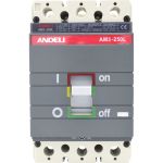 Автоматический выключатель ANDELI AM3-250S/3P 250A 65KA ADL06-135 (артикул 16087063) – фото 1