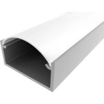 Комплект алюминиевого профиля LEDCRAFT с экраном и заглушками LC-LP1022M20-1 1638000111 (артикул 26927984) – фото 1