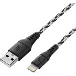 Зарядный кабель ROCKET Contact USB-A,Lightning 1м, тканевая оплетка RDC502BW01CT-AL (артикул 28947362) – фото 1