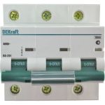 Автоматический выключатель DEKraft ВА201-3P-063A-C 13007DEK 121935 (артикул 15526745) – фото 1