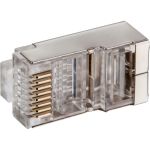 Экранированный коннектор RJ-45 8p8c TWIST cat. 6, 100шт. CN-8P8C-C6-SH-TWCS/100 (артикул 20679909) – фото 1