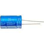 Электролитический конденсатор JB Capacitors 3300мкФ, 25В, -55/105C, 16x25мм, JRB1E332M07501600250000BST-57 (артикул 28895534) – фото 1