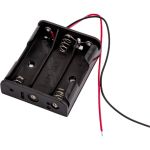 Отсек для элементов питания Robiton Bh3xAA с двумя проводами PK1 13128 (артикул 21093964) – фото 1