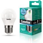 Светодиодная лампа Camelion LEDRB/7-G45/840/E27 (7Вт 220В, LED-M G45 7W 4000K E27) 15064 (артикул 26877146) – фото 1