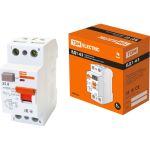 Устройство защитного отключения TDM ВД1-63 2Р 25А 100мА SQ0203-0005 (артикул 15498237) – фото 1