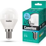Светодиодная лампа Camelion LEDRB/5-G45/840/E14 (5Вт 220В, LED-M G45 5W 4000K E14) 15058 (артикул 26510504) – фото 1