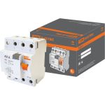 Устройство защитного отключения TDM ВД63 4Р 40А 30мА электронное SQ0220-0009 (артикул 18148243) – фото 1
