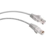 Неэкранированный патч-корд Cabeus U/UTP, категория 5е, 2xRJ45/8p8c, серый, PVC, 0.5м PC-UTP-RJ45-Cat.5e-0.5m (артикул 26007377) – фото 1