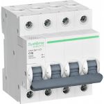 Автоматический выключатель Systeme Electric City9 set ав с 16а 4p 4.5ka 400в C9F34416 (артикул 26626022) – фото 1