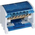 Шина на DIN-рейку в корпусе кросс-модуль HLT 2x7 L+PEN 081-06-01/081-06-001 4670042790229 (артикул 23382861) – фото 1