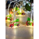 Гирлянда КОСМОС-Машинки 4x1х3см цветн. 10LED, KOC_GIR-B116 (артикул 28429862) – фото 1