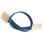 Соединительный провод для светодиодной ленты SMD5050 RGB/10мм FERON лента к ленте LD111 10шт в упаковке 23398 (артикул 18248449) – фото 1