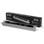 Пылевлагозащищенный блок питания для светодиодной ленты 30W 12V IP66 Gauss 202023030 (артикул 15629325) – фото 1