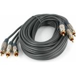 Аудиовидеокабель RCA Gembird CCAP-303-4.5 CCAP-303-15 (артикул 23550843) – фото 1
