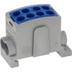 Клемма INPIN 4 подключения 2,5-16мм2 1000V 100А голубая HL25/161P2WBL (артикул 25853903) – фото 1