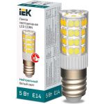 Светодиодная лампа IEK corn капсула 5вт 230в 4000к керамика e14 LLE-CORN-5-230-40-E14 (артикул 27057116) – фото 1