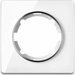 Стеклянная рамка OneKeyElectro Garda (для серии Florence) 1 пост, цвет белый 2234924 (артикул 21311278) – фото 1