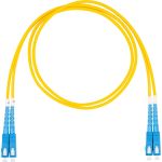 Оптический коммутационный шнур DATAREX патч-корд sc-sc duplex os2 нга-hf желтый 1,0 м DR-221141 (артикул 24673239) – фото 1