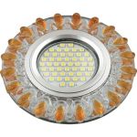 Светильник Fametto DLS-L148 GU5.3 GLASSY GOLD, декоративный, встраиваемый, серия Luciole UL-00003900 (артикул 16071880) – фото 1
