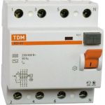 Устройство защитного отключения ВД1-63 4Р 40А 300мА TDM SQ0203-0037 (артикул 15596323) – фото 1