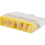 5-проводная экспресс-клемма REXANT с пастой СМК 2273-245 0,5-2,5 мм2 прозрачная 100 шт 07-3219 (артикул 21030802) – фото 1