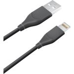 Дата-кабель AKAI USB 2.0 8-pin Apple Lightning черный CE-607B (артикул 21357286) – фото 1