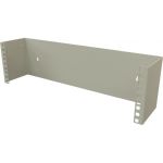 Настенный кронштейн Hyperline BW19-3U-110F-RAL7035 для 19"" оборудования, высота 3U 454253 (артикул 19589832) – фото 1
