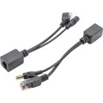 Пассивный комплект LANMASTER POE PSE и PD, разъем питания 2.1 мм LAN-POE-KIT-2.1 (артикул 17585376) – фото 1