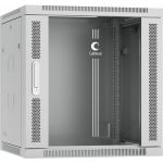 Телекоммуникационный настенный разобранный шкаф Cabeus 19" 12U цвет серый SH-05F-12U60/35-R (артикул 25921013) – фото 1
