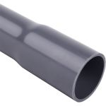 Жесткая гладкая труба с раструбом KOPOS 750N, PVC, 3 метра 4016E_LA (артикул 19702450) – фото 1