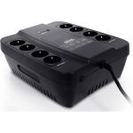 Источник бесперебойного питания Powercom Back-UPS SPIDER, OffLine, 1000VA / 550W, Tower, Schuko SPD-1000N (артикул 17430036) – фото 1