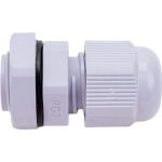 Сальник STEKKER pg7 диаметр проводника 3-6,5 мм , ip54, серый (diy упаковка 3 шт), 49374 (артикул 29814650) – фото 1