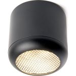 Потолочный светильник FERON HL365 Barrel ECHO 12W, 230V, GX53, черный, с антибликовой сеточкой 48400 (артикул 27044876) – фото 1