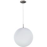 Подвесной светильник Citilux Шар, 30см, белый+матовый хром CL941301 (артикул 16191618) – фото 1