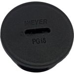 Заглушка отверстия DPK-P16B Weyer заглушка под плоскую отвертку, нар. PG16 WE6801300 (артикул 26210285) – фото 1