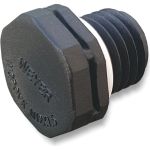 Заглушка отверстия WEYER WQPOVK-M12-HJ B - заглушка вент., нар. M12x1.5 WE5300200 (артикул 23561055) – фото 1