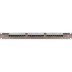 Коммутационная панель NIKOMAX 19, полный экран, с органайзером, металлик NMC-RP24SD2-1U-MT (артикул 15896244) – фото 1