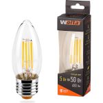 Лампа WOLTA LED FILAMENT 25YCFT5E27 (артикул 15956304) – фото 1