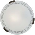 Настенно-потолочный светильник SONEX стекло, E27, 2х100W, GRECA 261 (артикул 17677005) – фото 1