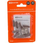 Разъем RJ-45 TDM FTP для кабеля категории 5Е, 8P8C, в блистере 10 штук SQ0561-0005 (артикул 20836665) – фото 1