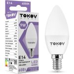 Светодиодная лампа TOKOV ELECTRIC 9вт с37 4000к е14 176-264в (tkl) TKL-C37-E14-9-4K (артикул 27093080) – фото 1