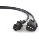 Сетевой кабель Wize CAC10-EU-C13-3M 3 м, Евровилка 3 pin - C13, 10 А, черный, пакет 121656 (артикул 26917766) – фото 1