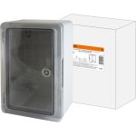 Навесной бокс TDM пластиковый ЩМП-0-1, крышка, ABS, IP65, -45 до +75 С, 300x200x130 SQ0933-0201 (артикул 18156409) – фото 1