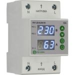 Реле контроля напряжения и тока РЕЛЕОН L+N; 230В AC; 63А, RV122823063 (артикул 28674284) – фото 1