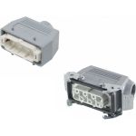 Прямоугольный промышленный разъем Mete Enerji комплект H6HSB-B2M-A2ZF 685708K (артикул 22470021) – фото 1