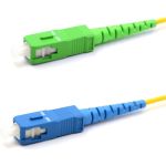 Оптический переходной патч-корд REXANT (SM), 9/125 (OS2) SC/APC-SC/UPC, (Simplex), LSZH, 7м 50-2061 (артикул 22875849) – фото 1