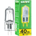 Галогенная лампа капсульного типа СТАРТ цоколь g4 12v 40w 12072 (артикул 27892550) – фото 1
