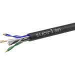 Кабель SUPRLAN Six U/UTP Cat.6 4x2xAWG23 Cu PE Outdoor 305м 01-0314-1 (артикул 28246262) – фото 1