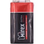 Солевая батарея Mirex 6F22 / Крона 9V 1 шт shrink 23702-6F22-S1 (артикул 19771552) – фото 1